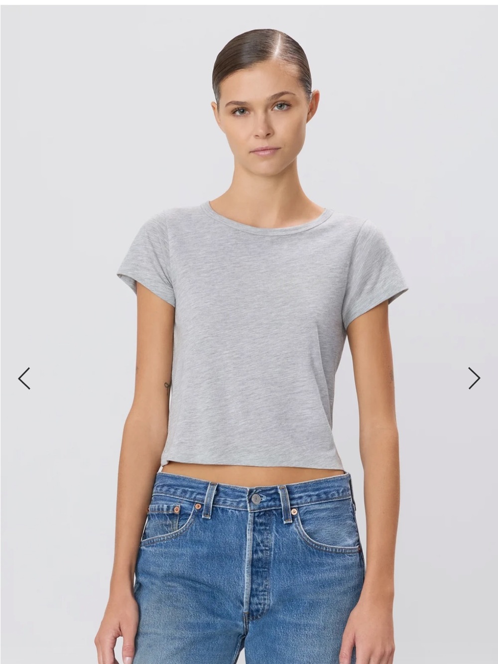 ETERNE CROPPED BABY T- SHIRT
